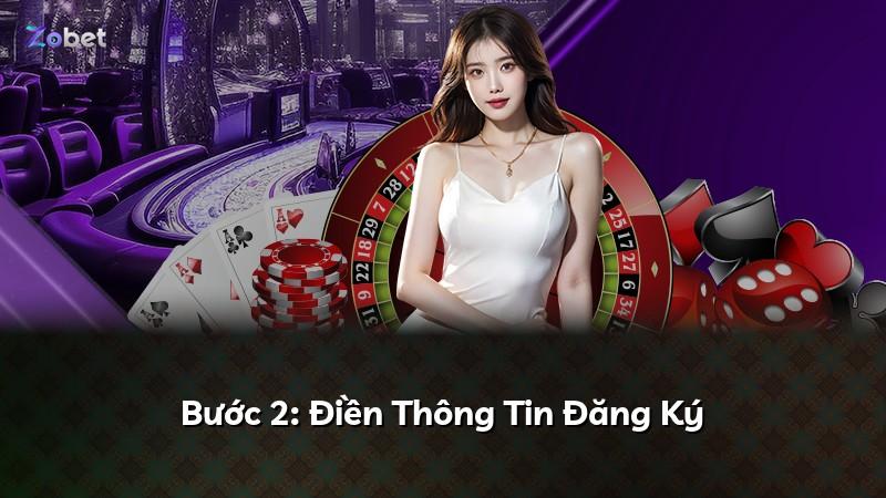 Bước 2: Điền Thông Tin Đăng Ký