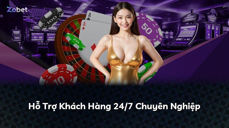 Hỗ Trợ Khách Hàng 24/7 Chuyên Nghiệp