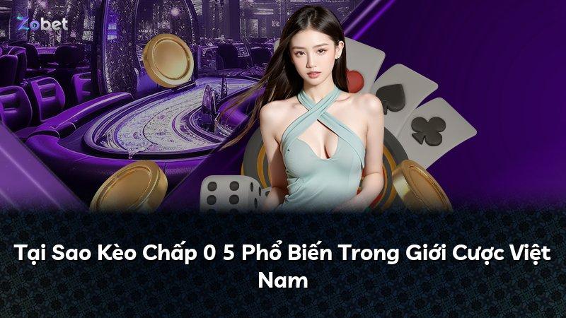 Tại Sao Kèo Chấp 0 5 Phổ Biến Trong Giới Cược Việt Nam